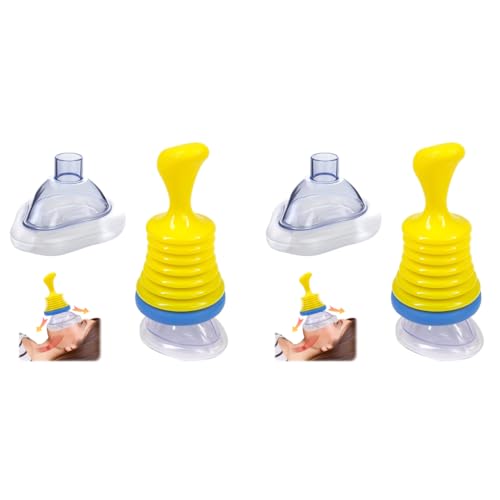 MAYCREATE® Anti Choking Device, Choking Rescue Device for Kids and Adults, Portable Airway Suction Device, First Aid Choking for Home & Travel First Aid Kit X2 MAYCREATE® Anti Choking Device, Choking Rescue Device for Kids and Adults, Portable Airway Suction Device, First Aid Choking for Home & Travel First Aid Kit X2